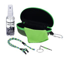 croakies eyewear care kit green