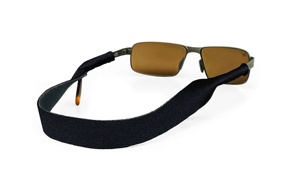 croakies original sunglass strap small/medium black