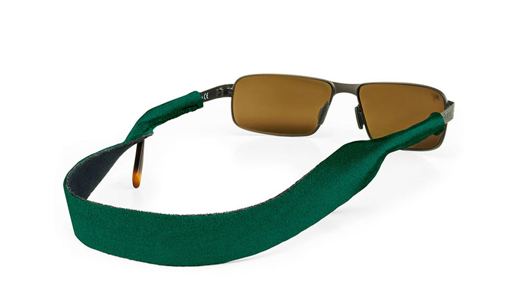 croakies original sunglass strap small/medium hunter
