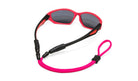 croakies terra system kids sunglass strap neon pink