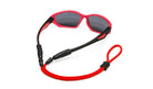 croakies terra system kids sunglass strap red