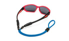 croakies terra system kids sunglass strap blue