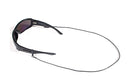 Croakies Leather Cord Sunglass Strap Black