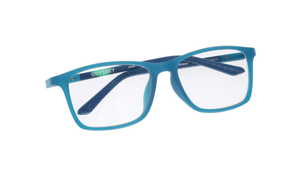 Croakies Photochromic BluBan Eyewear Odyssey Blue Front View