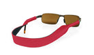 croakies original sunglass strap small/medium red