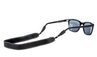 Croakies Saddleback Leather Sunglass Strap wide Black