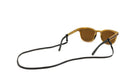 Croakies Sewn Leather Cord Sunglass Strap Black