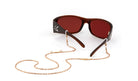 Croakies Single Leaf Sunglass Strap Rose Gold