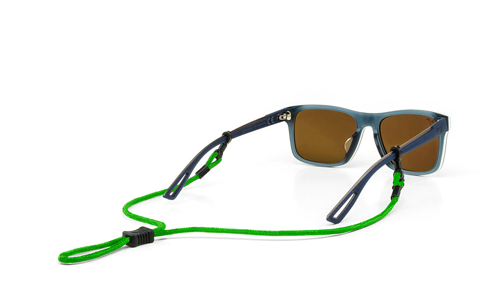 Croakies Terra Spec Cord Sunglass Strap Neon Green