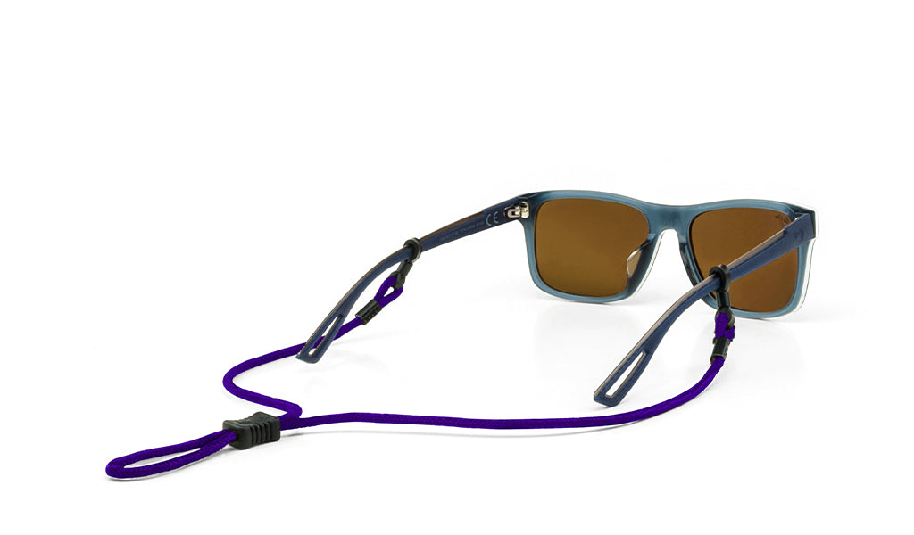 Croakies Terra Spec Cord Sunglass Strap Purple