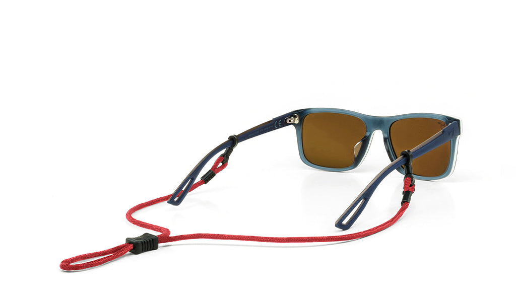 Croakies Terra Spec Cord Sunglass Strap Red