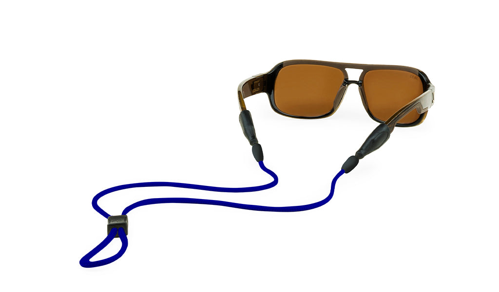 Croakies Terra System Sunglass Strap Small/Medium Electric Blue