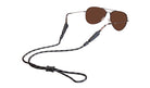 Croakies Terra System Sunglass Strap Small/Medium Black Grey