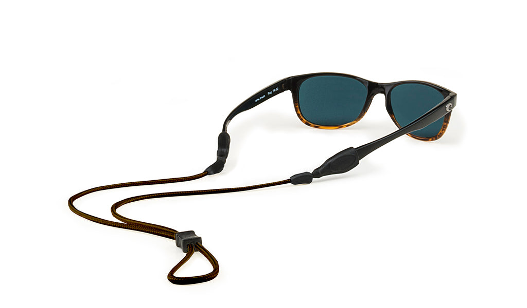 Croakies Terra System Sunglass Strap Brown