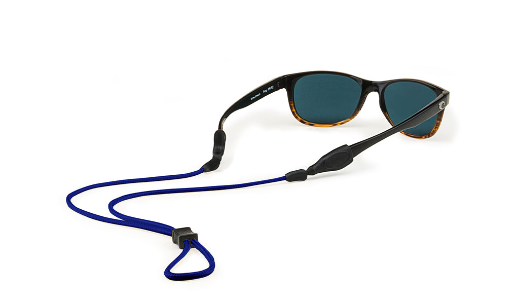 Croakies Terra System Sunglass Strap Medium/Large Electric Blue