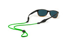 Croakies Terra System Sunglass Strap Medium/Large Neon Green