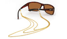 Croakies Triple Layer Gold Sunglass Strap
