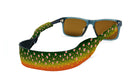 croakies original sunglass strap brook fish skin