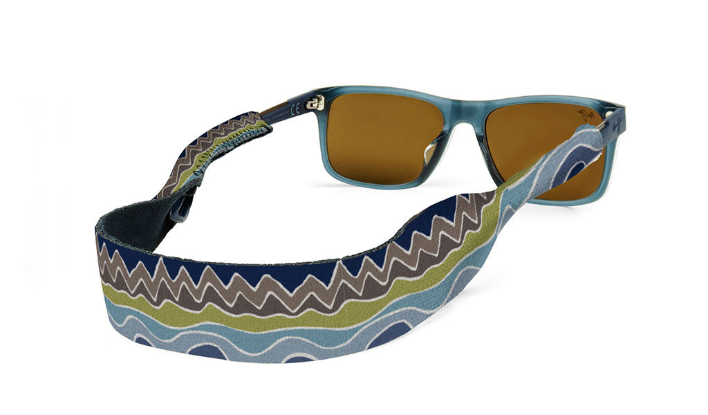 croakies original sunglass strap peaks to prairie