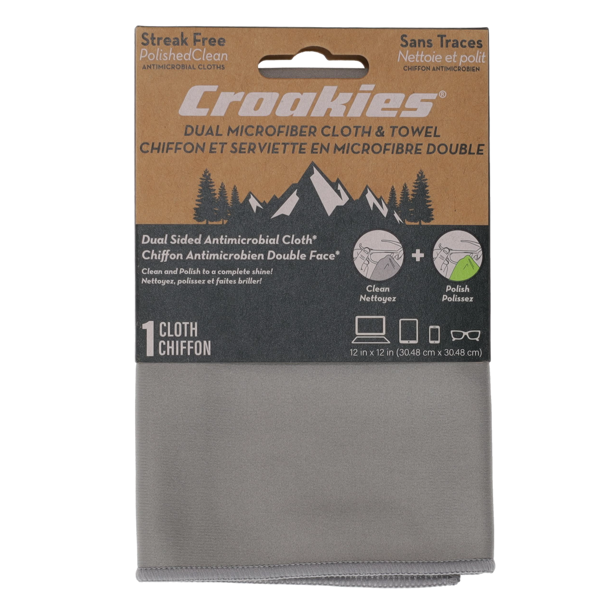 CROAKIES ANTI-MICROBIAL CLOTH – Croakies