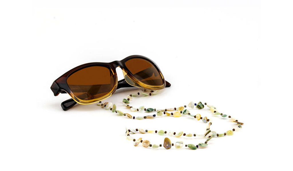 Buy Sunglasses Chain Boho Eyewear Strap Choose From 3 Colors Wax Fabric  Glasses Holder Beaded Glasses Strap Online in India - Etsy